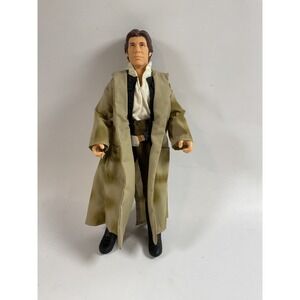 Starwars Han Solo Rotj Forrest Trench Coat 12 inch 1997 Vintage